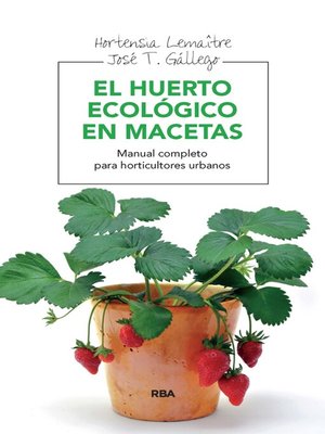 cover image of El huerto ecológico en macetas